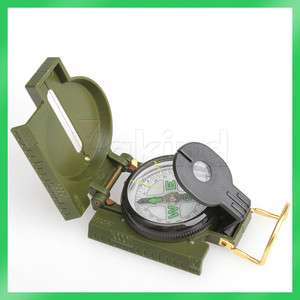 Portable Fashion Folding Lens Compass American Military Multifunction 