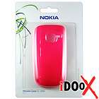   Nokia C3, C3 00 Silikon Hülle Silicone Cover CC 1004 pink OVP