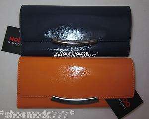   Sadie Patent Leather Wallet Clutch Bag Coin Kiss Lock Purse  