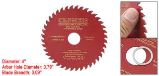 Inch Diameter 40T Carbide Saw Blade for Wood Cutting  