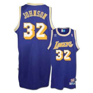 Magic Johnson Los Angeles Lakers #32 Retro Swingman Adidas NBA 