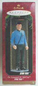 HALLMARK 1997 Star Trek Dr. Leonard H. McCoy NEW L@@K  