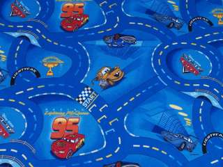 DISNEY CARS BLAU TEPPICHBODEN 200 + 400 cm 10,65 €/m²  