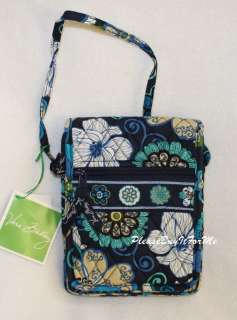 NEW Vera Bradley Mini Hipster Mod Floral Blue Purse Bag  