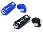 Silicone Skin for Wii Control/Nunchuk 2/pk Blue/Black