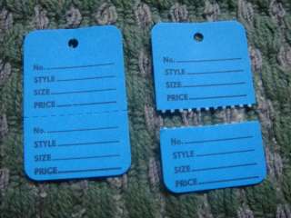 Clothing Price Tagging Tags Tagger Gun Hang Label Blue  