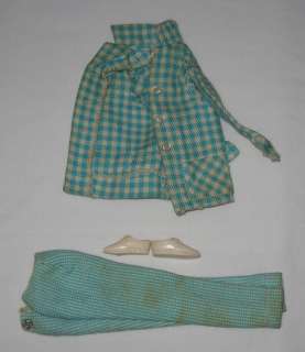 1965 MATTEL BARBIE OUTDOOR LIFE OUTFIT NEAR COMPLETE #1637  