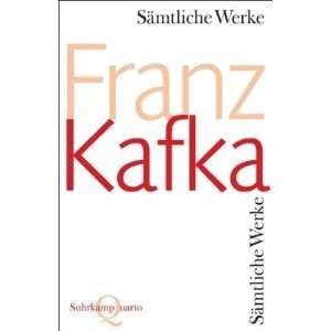 Sämtliche Werke (Quarto)  Franz Kafka Bücher