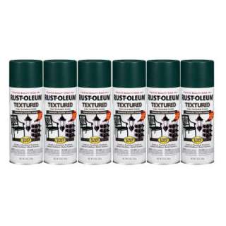   Forest Green Textured Spray Paint (6 Pack) 182787 at The Home Depot