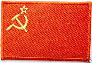 AUFNÄHER Patch FLAGGE Fahne Sowjwtunion SOVIET UNION  