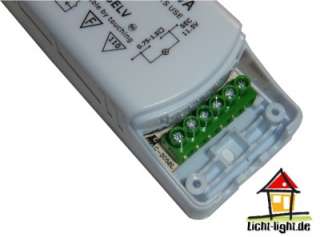 Eaglerise SDT180SMS Halogen Trafo 12V 50   180W mit Dimmer, Dimable by 