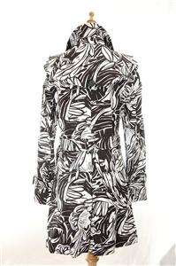 NEW AUTH Designers Remix Collection Tiered Shoulder Trench Jacket 