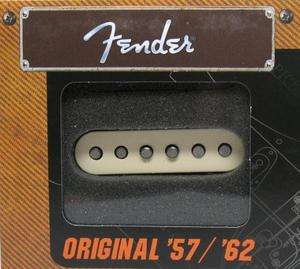NEW Fender Original 57/62 Stratocaster Pickup, Single. 0992117001 