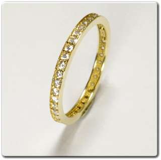 ECHT GOLD *** Zirkonia Ring Goldring Memory  Ring  