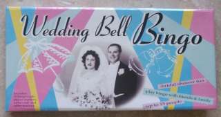 Bridal Shower Wedding Bingo Game  
