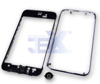 Front Frame Assembly With Plastic Chrome Bezel for Iphone 3G/3GS 8gb 