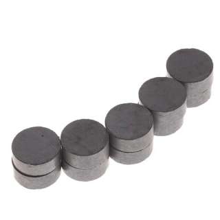 Craft Hobby Ceramic Disc Magnets 1/2 Inch Diameter (10)  