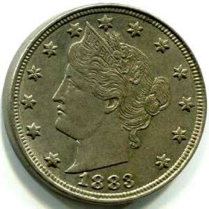 1883 NC ★★★ UNC LIBERTY HEAD NICKEL ★★★ AS IN PICTURES 