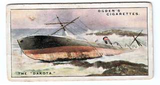   Card GUION LINE The DAKOTA Liverpool & Great Western Steamship  