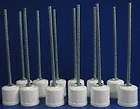 12 SUPER SPIKES STAKES FOR WEAVE POLES DOG AGILITY EQUIPMENT