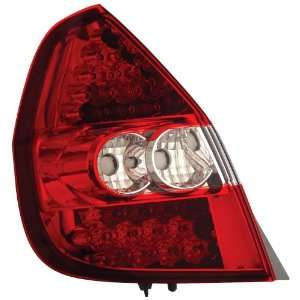 Anzo USA 321090 Honda Fit Red/Clear LED Tail Light Assembly   (Sold in 