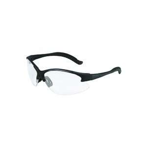 AOSafety Virtua Safety Glasses Black/Clear Anti Fog Lens  