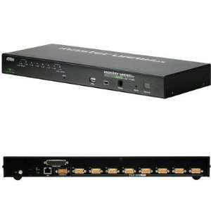    Selected 8 Port PS/2 & USB IP KVM By Aten Corp Electronics