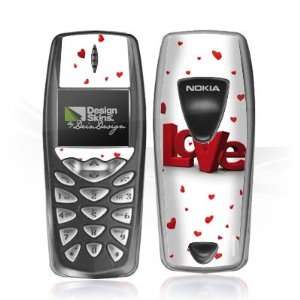  Design Skins for Nokia 3510i   3D Love Design Folie 
