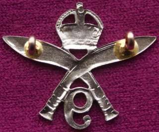 The 9th Gurkha Rifles Cap Badge  
