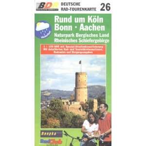 Deutsche Radtourenkarte, Bl.26, Rund um Köln, Bonn, Aachen  