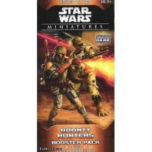  Star Wars Miniatures Bounty Hunters Booster Pack 
