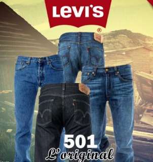   JEANS HOMME LEVIS 501 COUPE DROITE NEUF. NOMBREUSES TAILLES ET 