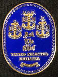 NEW** Chief Petty Officer Initiation Challenge Coin  