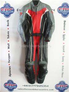 Dainese Defender Two Piece Leathers Eu 50 UK 40 VGC  