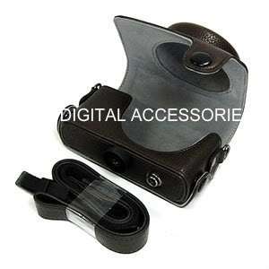 New Brown Leather Case Cover Bag For Olympus XZ1 XZ 1 Camera 