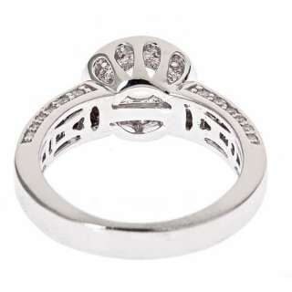 Carat Classic Diamond Engagement Semi Mount Ring Setting 14k White 