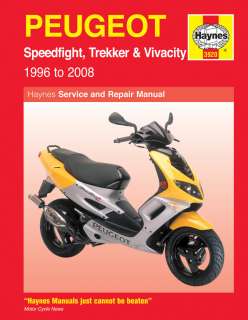 Haynes Manual 3920 Peugeot Speedfight/Trekker/Vivacity  