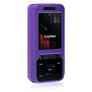  Purple Rubber Feel Snap On Cover Hard Case Cell Phone 