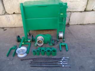 GREENLEE 640 4000 LBS CABLE TUGGER PULLER WORKS GREAT LATE MODEL 