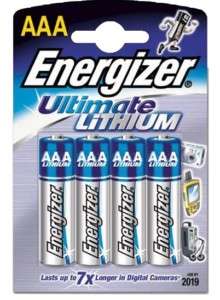   8 Piles Energizer Lithium ULTIMATE AAA (EXP 2025)