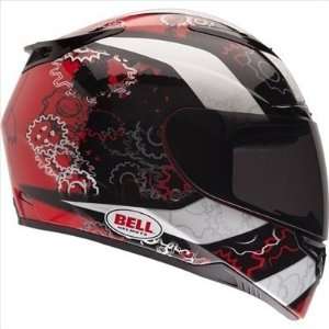  BELL RS 1 HELMET   GEAR HEAD (X LARGE) (BLACK/RED 