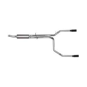  Gibson 615512 Stainless Steel Single Exhaust System 