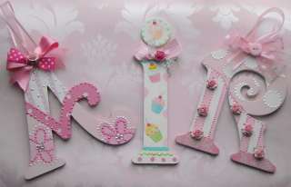 SHABBY* NEXT LITTLE CHICKIE GIRLS NAME LETTERS  