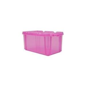  Pink 7.0 Quart Stacking Box by Iris