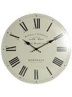 London Clock Bordeaux cream domed wall clock   