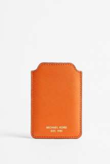   Kors  Tangerine Saffiano Leather iPhone Case by MICHAEL Michael Kors