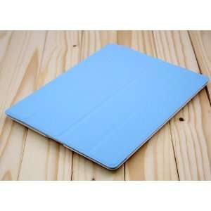    Hard Back Case Smart Cover For Apple iPad 2 Blue Electronics