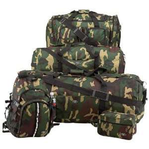   Repellent 5pc Luggage Set with Invisible Pattern Camo 