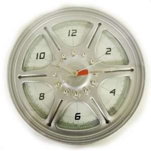  Racing Series 13 Wheel Rim Wall Clock