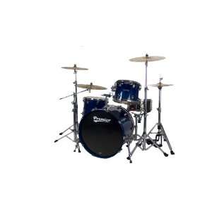   Elite H289934QRHL 3 Piece Drum Set ,Renee Blue Musical Instruments